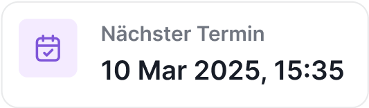 Nächster Termin